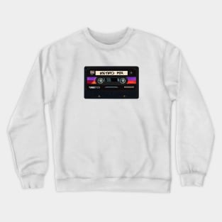 Retro Mix Tape Crewneck Sweatshirt